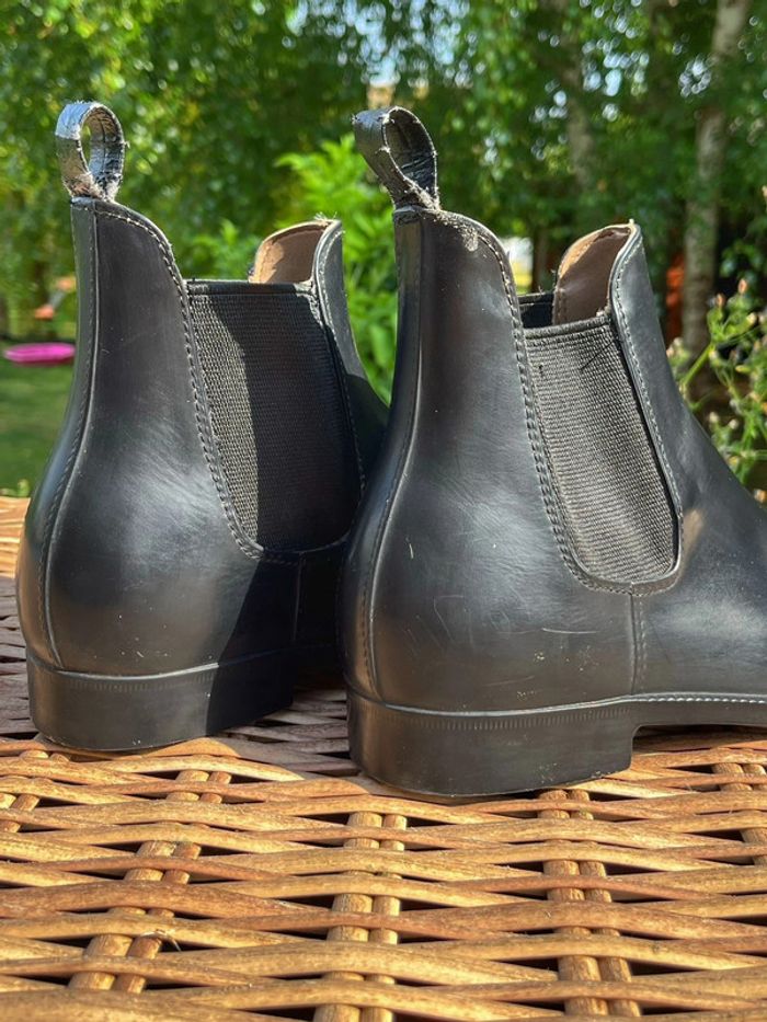 Bottine - Botte - Aigle - Imperméable - Vintage - Jodhpur 420 - Noir - 42 - photo numéro 4