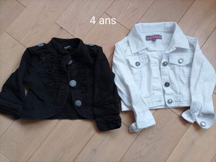 Vestes 4 ans