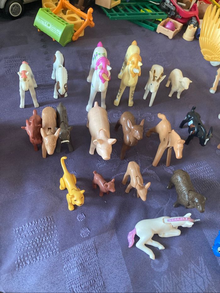 Très beau  lot de playmobil animaux - photo numéro 2