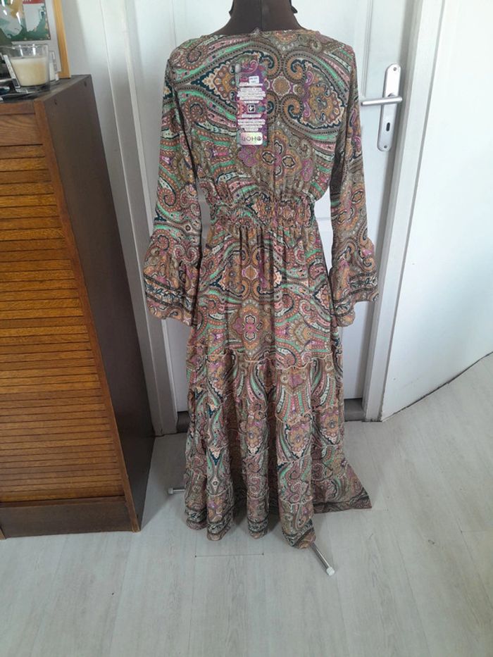 Magnifique robe bohème en soie Boho Fashion - photo numéro 3