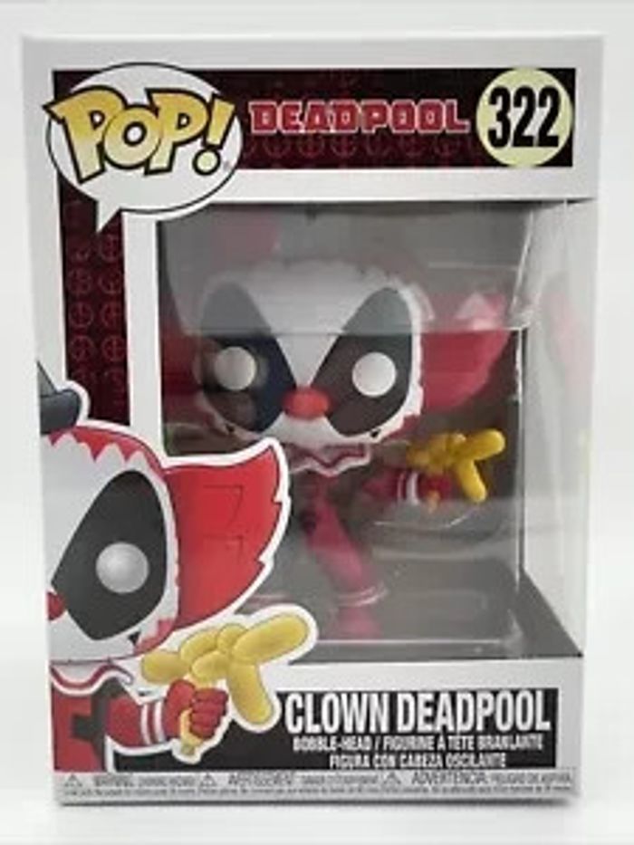 POP N°322 Marvel Clown DeadPool