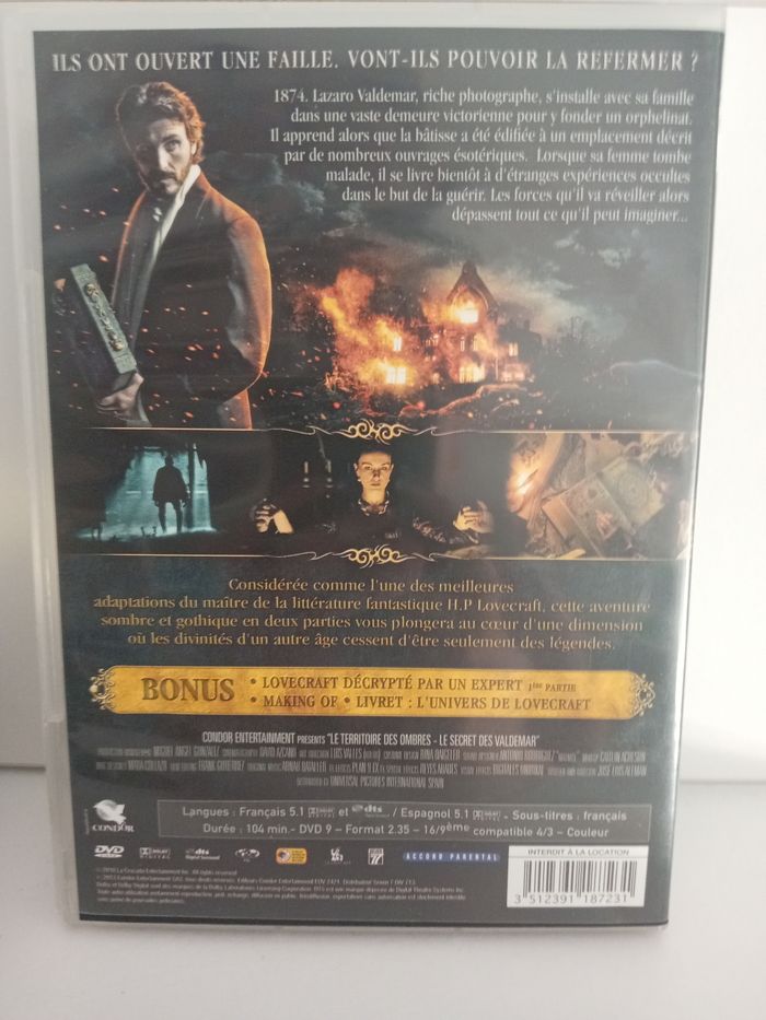 DVD le territoire des ombres - photo numéro 2