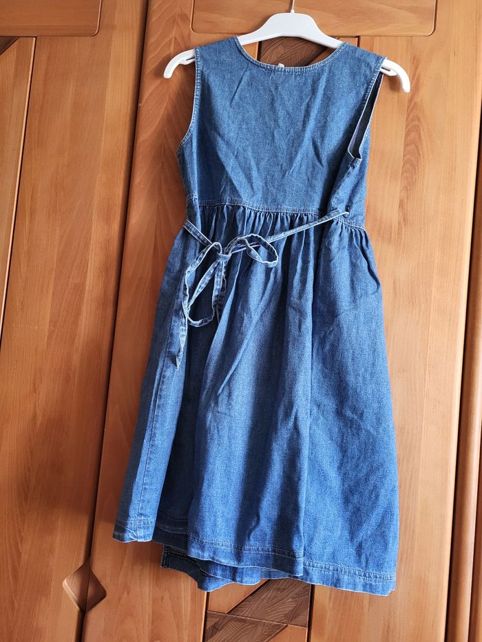 Robe portefeuille en jeans Taille 10 ans - photo numéro 3