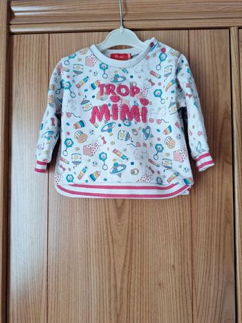 Sweat tissaia 12 mois