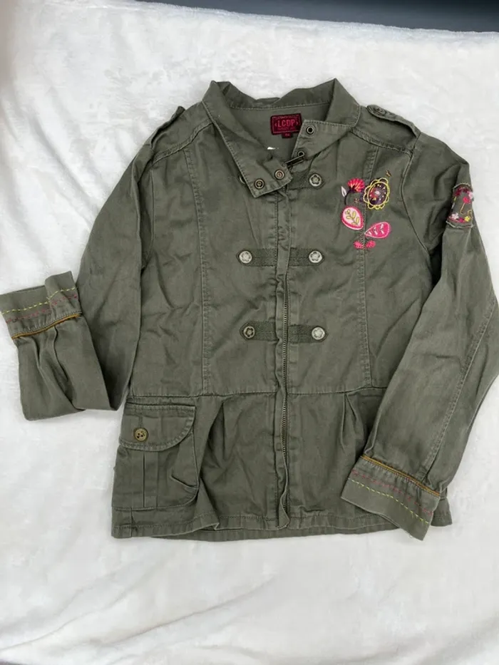 Veste en jeans enfant fille LCDP
