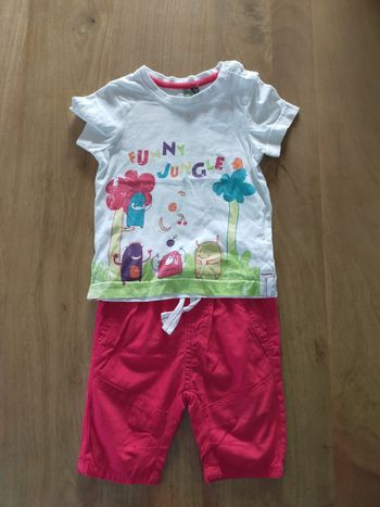 Ensemble monstre rigolo 6 mois