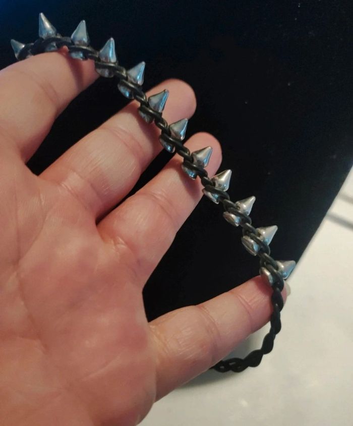 Ras du cou pointes gothique - photo numéro 6