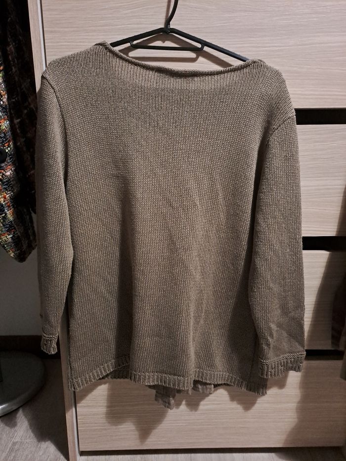 Pull marron clair - photo numéro 2