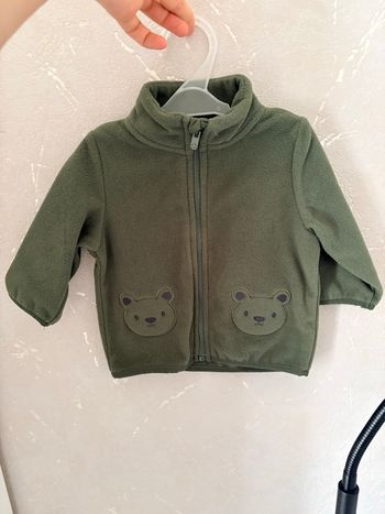 Veste bébé kaki