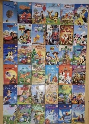 Livre à l'unité - disney club du livre