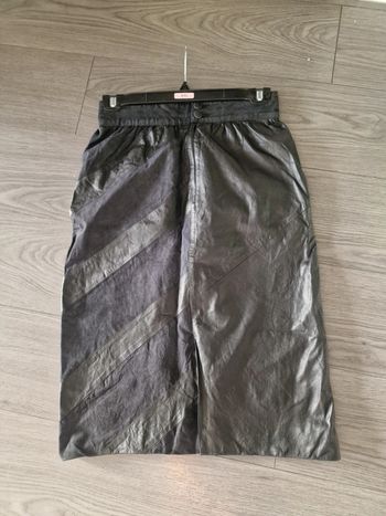 Jupe en cuir Pelletteria Grazia