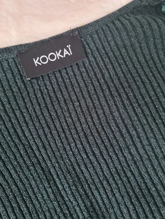 Cache cœur côtelé Kookaï - photo numéro 2