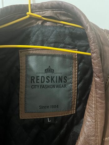 Veste  cuir homme REDSKINS