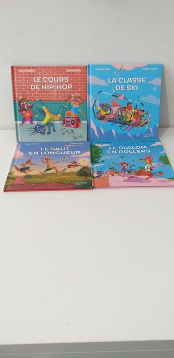 Lot de 4 livres esprit sportif