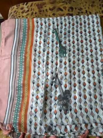 Foulard losange et clefs 