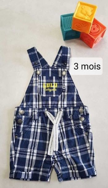 Salopette lulu castagnette 3 mois