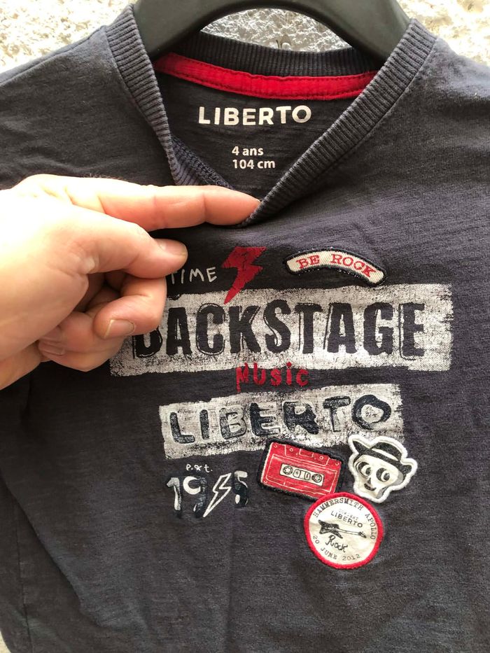 T-shirt manche longue 4ans - photo numéro 3