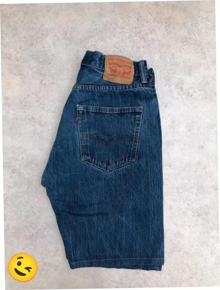 Short Levi's 501 W32 FR42 Bleu Femme Women #SHO11