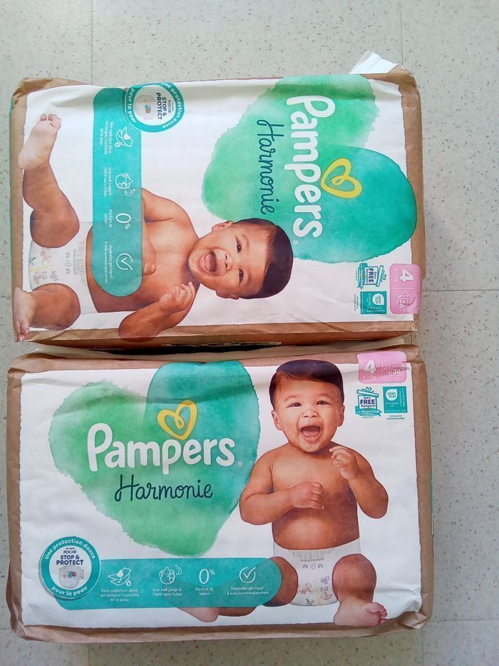 Couches pemper harmonie taille 4 - photo numéro 3