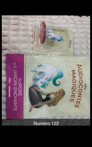 122ēme audioconte magique collection altaya deagostini livre et figurine disney audio conte