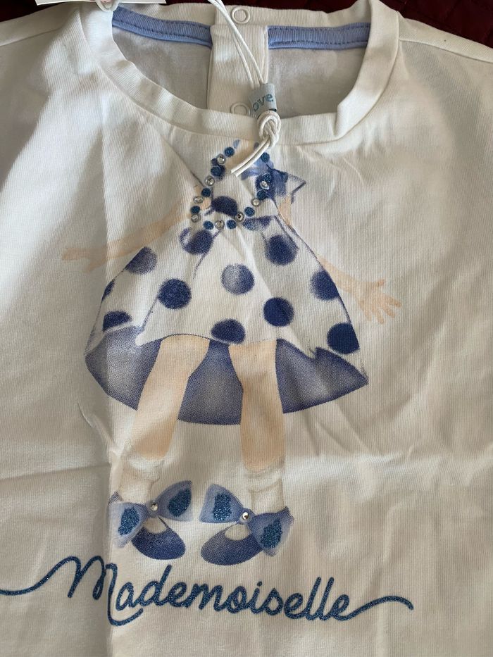 Superbe tee shirt taille 9 12 mois Original Marines Neuf - photo numéro 2