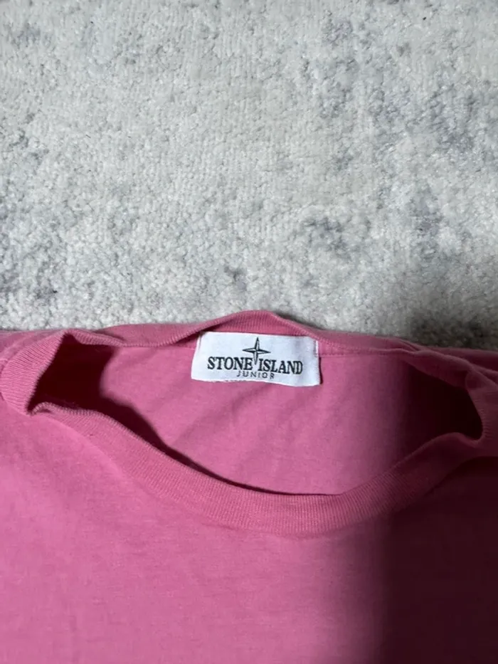 T shirt Stone island Rose taille S - photo numéro 3