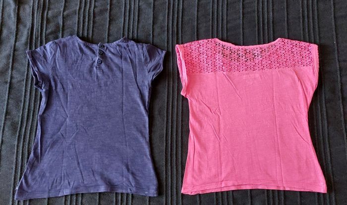 2 tee shirts manches courtes - photo numéro 3