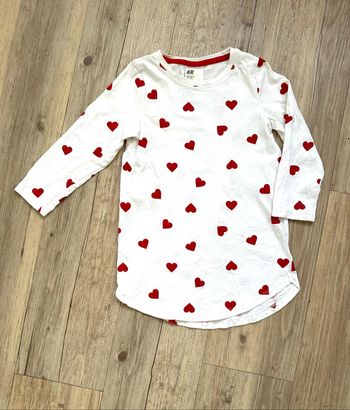 Chemises de nuit cœur fille 2/4 ans h&m