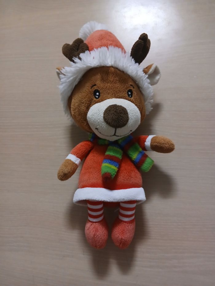 Peluche hauteur 36cm tres bonne eyat couleur multicolore - photo numéro 5