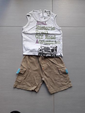 Tenue été garçon 18 mois