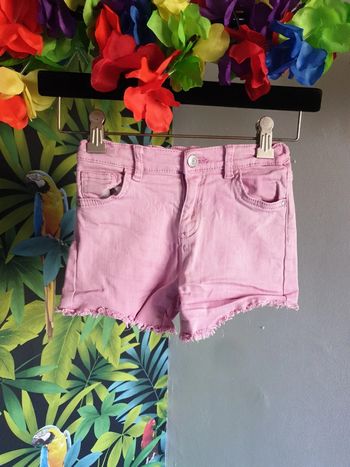 Short jean fille