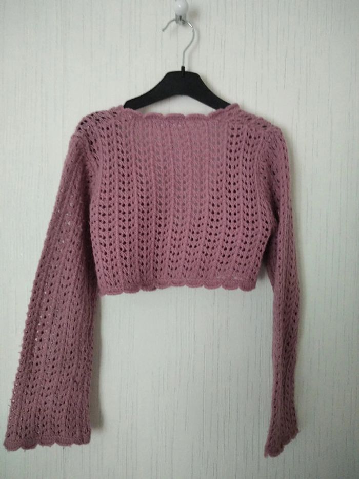 gilet crochet 6 ans - photo numéro 2