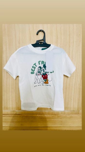 T-shirt bébé Disney Mickey 24 mois neuf avec étiquette