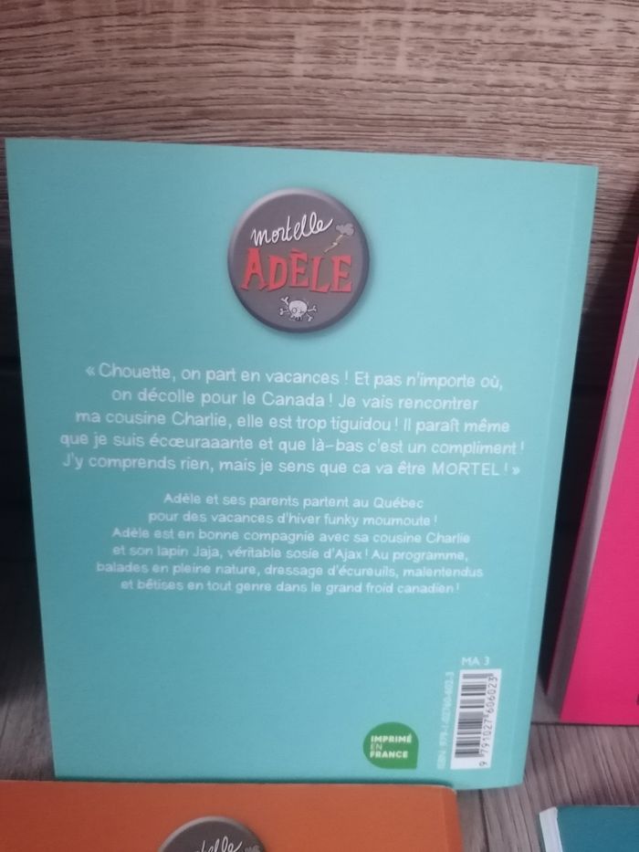Livres Mortelle Adèle Lot x5 à 24e reserve - photo numéro 6