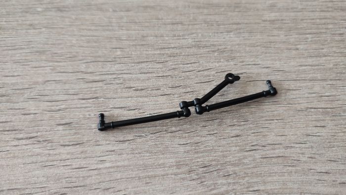 Axe roue avant pièce détachée miniature Bburago Burago Chevrolet Corvette 1957 1/18 1/18e 1/18ème #D - photo numéro 2