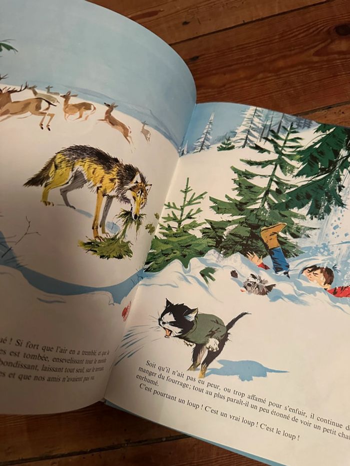 Pierre Probst Caroline - livre ancien Fanfan et le dernier loup grands albums Hachette - photo numéro 6