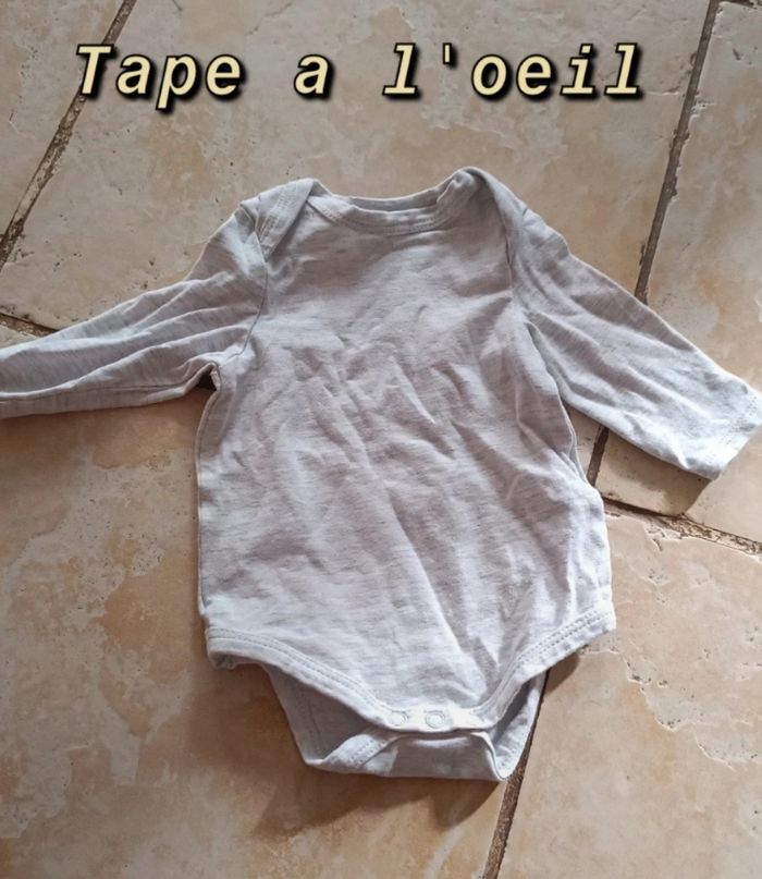 Lot bodies manches longues 1 mois - photo numéro 3