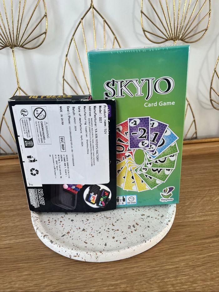 Skyjo et IQ Puzzle neuf - photo numéro 2