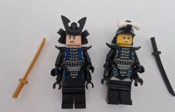 Deux minifiigs lego Ninjago