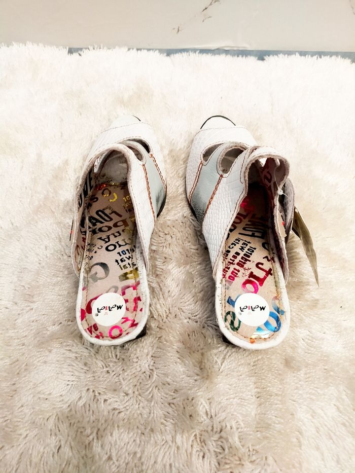 Chaussures ouvertes a talons Maïa taille 37 - photo numéro 5