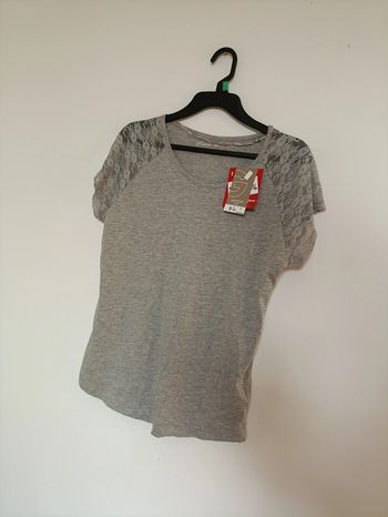 T-shirt gris NEUF gémo – Taille L