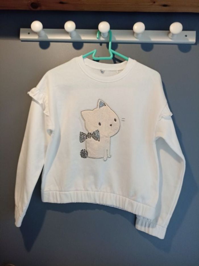 Pull chaton fille 12 ans