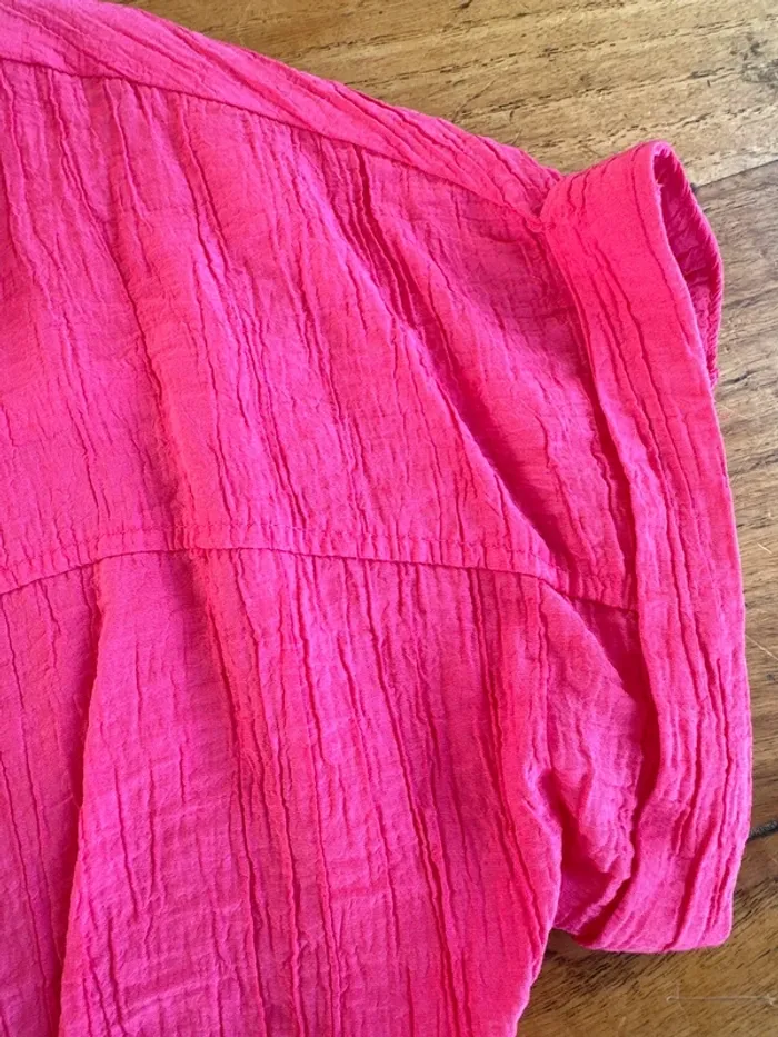 Chemise rose Zara - photo numéro 4