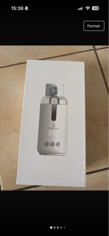 Chauffe biberon nomade 