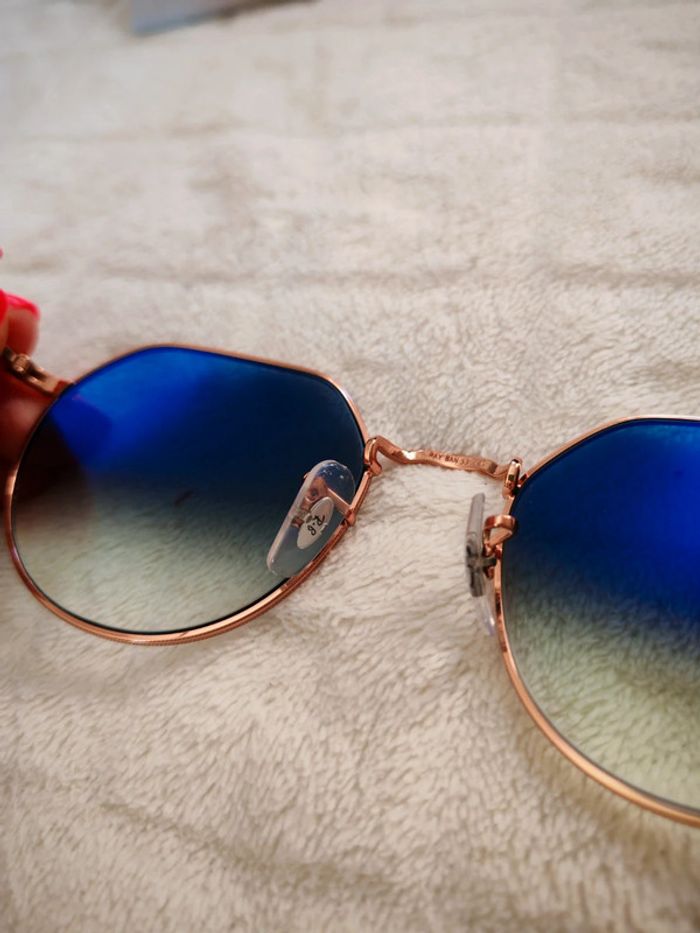 Lunettes de soleil Ray-ban Jack dégradé neuves - photo numéro 5