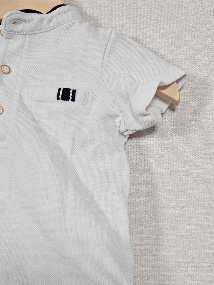 Ensemble 2 pièce polo + short kiabi 9 mois 71 cm - photo numéro 4