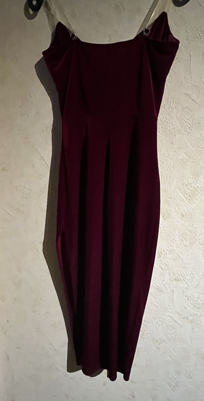 Robe soirée Bordeaux (XS/34) - photo numéro 2