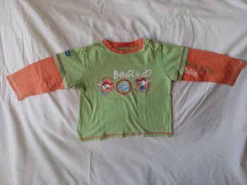 T-shirt manches longues 24 mois
