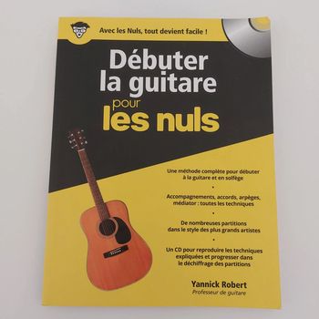 Livre + CD - Débuter la guitare pour les Nuls