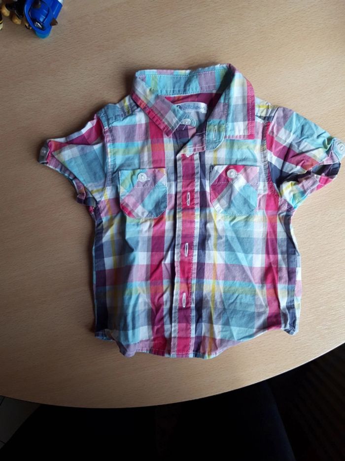Chemise manches courtes 3 mois